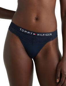 Tommy Hilfiger Original Lace Thong UW0UW04029 Comfortable Thongs Womens Lingerie