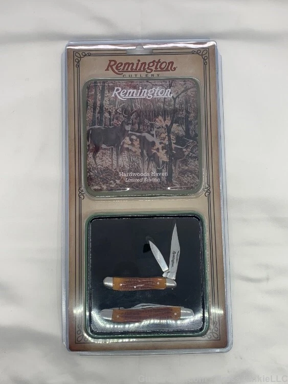 2022 Remington Cutlery Hardwoods Haven LE 2 Pc Pocket Knife Set