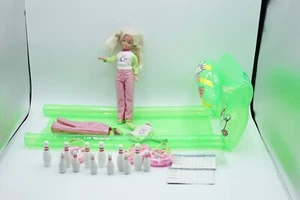 Vintage Bowling Party Stacie 1998 Barbie Mattel Bowling Lane - Bild 1 von 12