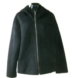 UGG JODY FAUX SHEALING HOODIE WOMEN SIZE MEDIUM BLACK - Picture 1 of 6