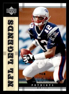 Tom Brady 2004 Upper Deck Legends #51 - Imagen 1 de 2