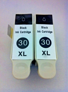 Ink Cartridge for ESP Office 2170 2150 2100 ESP C310 C300 110 Kodak 30 Black 2PK - Picture 1 of 2