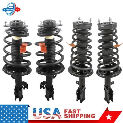 4 Front & Rear Shocks Struts Coil Springs For 2002 2003 Toyota Camry Lexus ES300 Foto 1 de 4