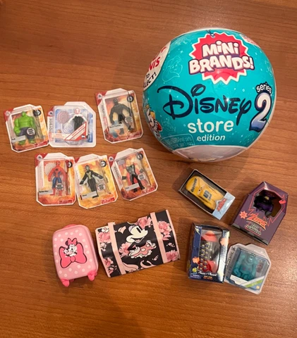 5 Surprise Disney Toy Mini Brands SERIES 1 and 2 *You Pick* Flat Rate Shipping Cover