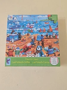 Paws and Claws Puzzle by Ceaco 300 Pieces Cats on the Beach - Picture 1 of 6