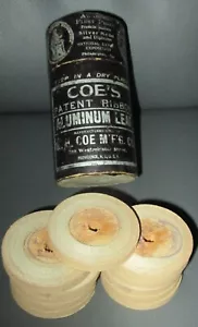VINTAGE COE'S ALUMINUM LEAF 11 ROLLS IN ORIGINAL PACKAGE 1900's - Picture 1 of 5