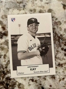 Topps Montgomery 582 2020 juego de 4 tarjetas de novato Blue Jays Anthony Kay #19 - Imagen 1 de 1