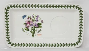 Portmeirion Botanic Garden Sweet Pea Soup Sandwich Tray Only - NEW - Picture 1 of 4