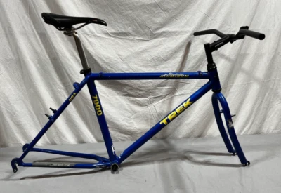 Trek 7000 1991 vintage 17,5" C-C Easton E9 marco de aluminio tange horquilla grande limpio Foto 1 de 4