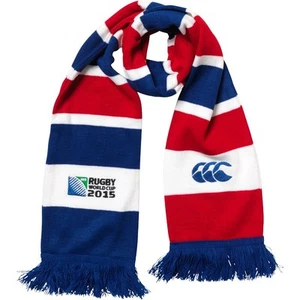 Bufanda de Canterbury para la Copa Mundial de Rugby 2015 - diseño en aro - nueva con etiquetas - Imagen 1 de 2