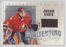 2006-07 In the Game-Used International Ice Signature Series /60 Jonathan Bernier