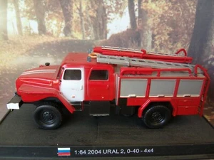 1/64 DelPrado 2004 Ural 2,0-40-4x4 Russia FIRE - Picture 1 of 3