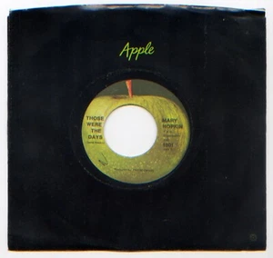 Mary Hopkin – Those Were The Days / Turn, Turn, Turn - 45 rpm 7" Apple 1801 - Picture 1 of 4