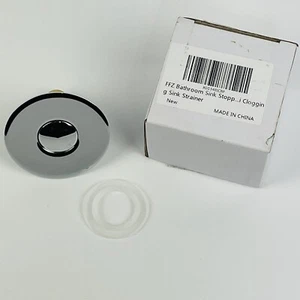 Badezimmer Waschbecken Stopfen, 1,01 ~ 2,07" Abflussloch Push-Typ Hüpfkern - Neu - Bild 1 von 6