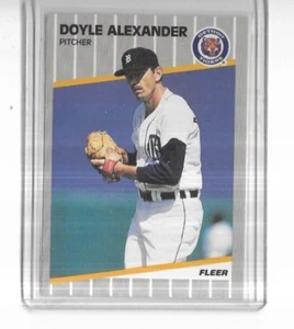 1989 Fleer #128 Doyle Alexander Detroit Tigers - Picture 1 of 2