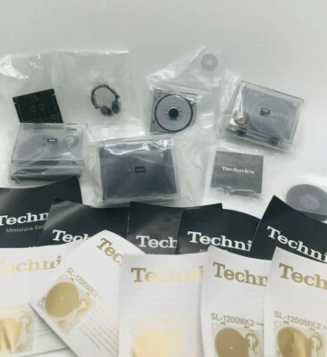 Complete Technics Miniature Collection Figure With LP 6 Type Capsule Toy FULLSET - Image 1 of 4
