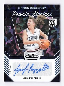 2024-25 Panini UCONN Private Signings Jen Rizzotti (73/99) Auto Cracked Ice - Picture 1 of 2
