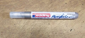 Edding Penna Acrilica Permanente 2-3 mm Argento 923 - Foto 1 di 5