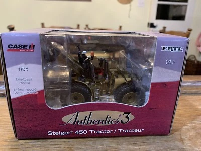 1/64 Case IH Steiger 450 4WD Tractor, Authentics #3 GOLD CHASER!!! - Image 1 of 4