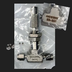 Swagelok Tube Fitting SS-SS1 Stainless Steel Low Flow Metering Valve 1/16" NEW - Picture 1 of 7