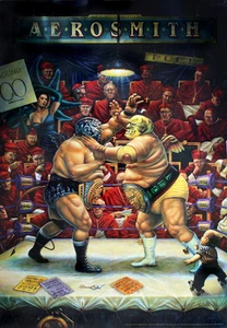  AEROSMITH - 2001 - BGP265 - RANDY CHAVEZ - COSTA - SACRAMENTO - CARTEL DE GIRA - Imagen 1 de 3