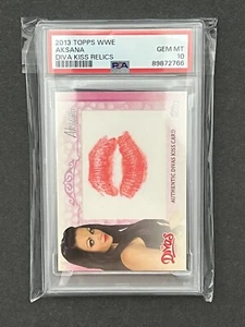 2013 Topps WWE Kiss Card - AKSANA - PSA Gem Mint 10! POP 1! WOW! RARE🔥💋 - Picture 1 of 3