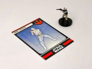 Star Wars Miniatures Rebels & Imperials REBEL TROOPER #2P11/24 w/card - Picture 1 of 2