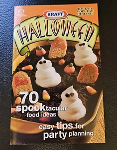 Kraft Halloween Party Kochbuch Leckerli süße Kekse Menüs Desserts Kuchen Vintage 2002 - Bild 1 von 4