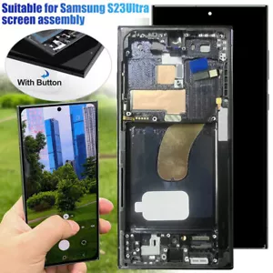 Samsung S23 Ultra Replacement OLED LCD Screen 5G SM-S918 Digitizer & Frame - Picture 1 of 16