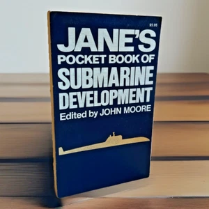 Jane's Pocket Book of Submarine Development (1976) ~ First Edition - Picture 1 of 8