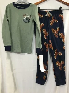 New Carter's Biker Cotton Shirt Flannel Pants Pajama Set 2 pc Boy Long U pick - Picture 1 of 5
