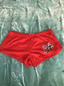 Vintage Rare  Women’s Ohio State Soffee Shorts Red Short Size Small XS - Picture 1 of 6