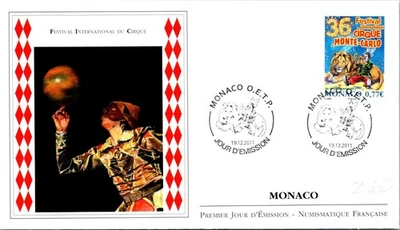 Monaco SC# 2660 FDC 2011 International Circus Festival - A03121 - Image 1 of 2