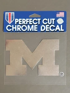 Michigan Wolverines Fußball 6x6 perfekt geschnitten reflektierender Aufkleber NEU!!! - Bild 1 von 2
