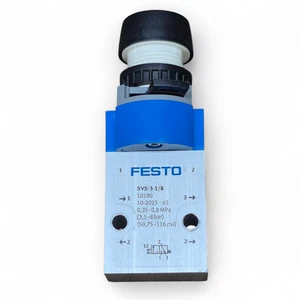 Festo SVS-3-1/8 10190 Frontplattenventil mit T-22-GE Drucktastenantrieb - Bild 1 von 5