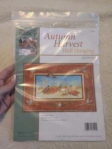 Nancy's Notions Autumn Harvest Wall Hanging Complete Quilt Kit & Fabric Quail - Picture 1 of 14
