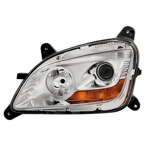 For Peterbilt 579 13-20 Driver Side Chrome Factory Style Projector Headlight - Picture 1 of 8