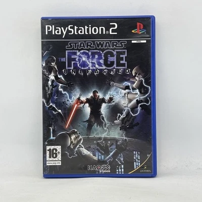 Star Wars The Force Unleashed PS2 Sony PlayStation Video Game Free Post PAL - Image 1 of 2