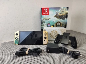 Nintendo Switch OLED Legend of Zelda Tears of the Kindom Edition Excelente Estado - Imagen 1 de 24
