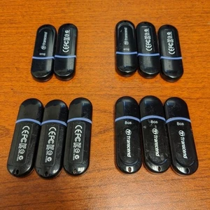 Transcend JetFlash 300 High Speed 8GB - 11 pcs Lot USB2.0 Pen Drive Memory Stick - Picture 1 of 6
