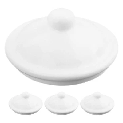4Pcs Replacement Enamel Tea Cup Lid Water Cup Lid Mug Cover Replacement - Image 1 of 4