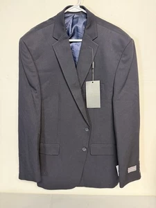 Van Heusen Classic-Fit Suit Jacket Size 48R 42W Blue NEW - Picture 1 of 4