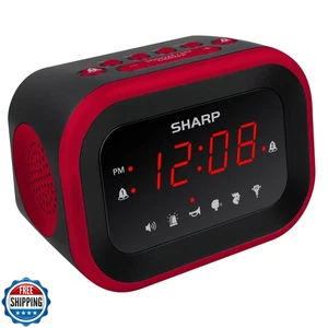Sharp Big Bang Super Loud Alarm Clock for Heavy Sleepers, 6 Extremely Loud Wa - Picture 1 of 5