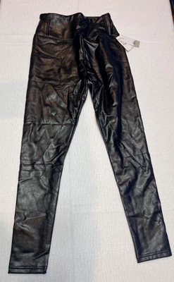 НОВЫЙ BP. Женские черные леггинсы из искусственной кожи By Nordstrom размер Med - Изображение 1 из 4
