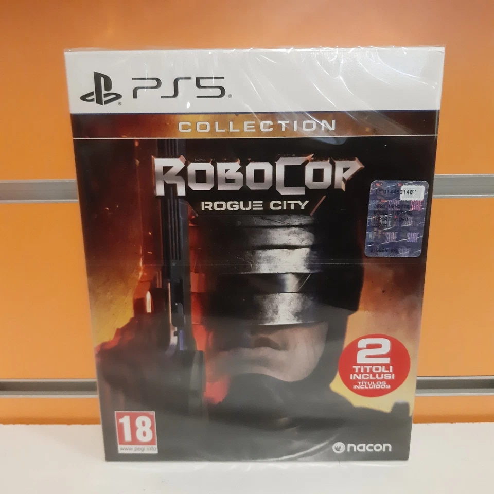 Nacon Playstation 5 Robocop Rogue City Collector's Edition Steelbook Edition