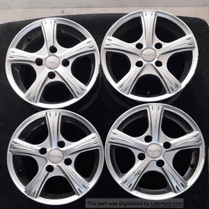 6JX14H2 Nr. 4 cerchi in lega occasione 6.0X14 Marca Arcasting Peugeot 206 9ebc55 - Picture 1 of 10