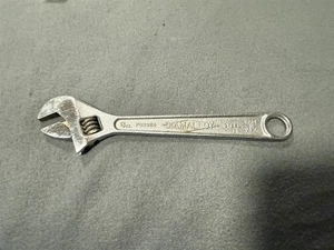 DIAMOND CALK HORSESHOE CO 8" ADJUSTABLE WRENCH DIAMALLOY STEEL DULUTH MINN USA - Picture 1 of 11