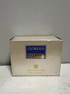 Vintage But New In Box Glorious Gloria Vanderbilt Perfumed Body Powder 2 oz - Picture 1 of 2