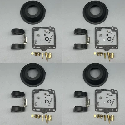 For Yamaha XS1100L XS1100S XS1100 Carburetor Repair Kit carb float Diaphragm 4X - Image 1 of 4
