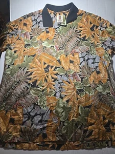 Vintage TORI RICHARD Men’s Hawaiian Flowers AOP All Over Print Surfer - Picture 1 of 13